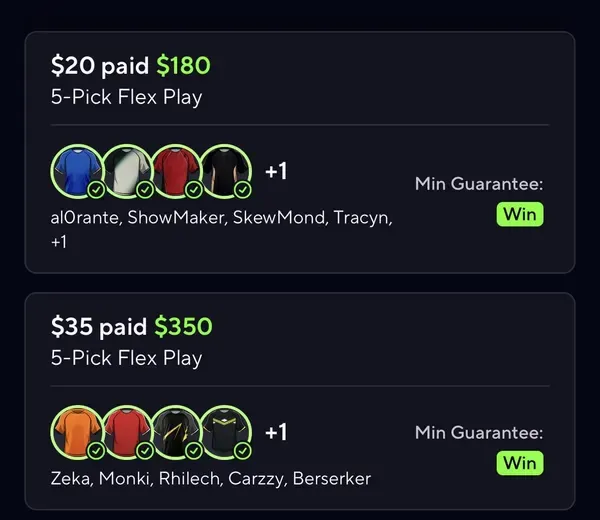Winning bet slip posted by a SharpAi member