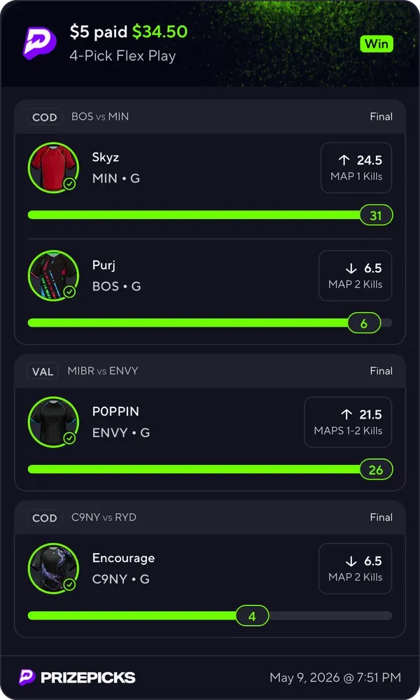 Winning bet slip posted by a SharpAi member
