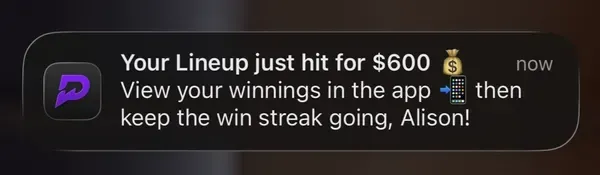 Winning bet slip posted by a SharpAi member