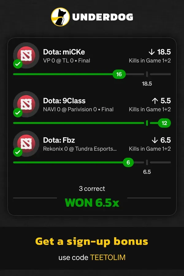 Winning bet slip posted by a SharpAi member