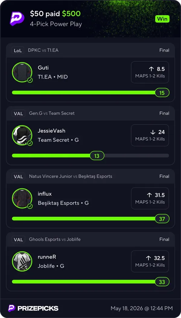 Winning bet slip posted by a SharpAi member