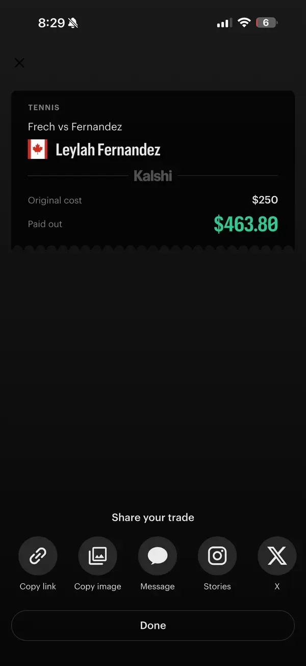 Winning bet slip posted by a SharpAi member